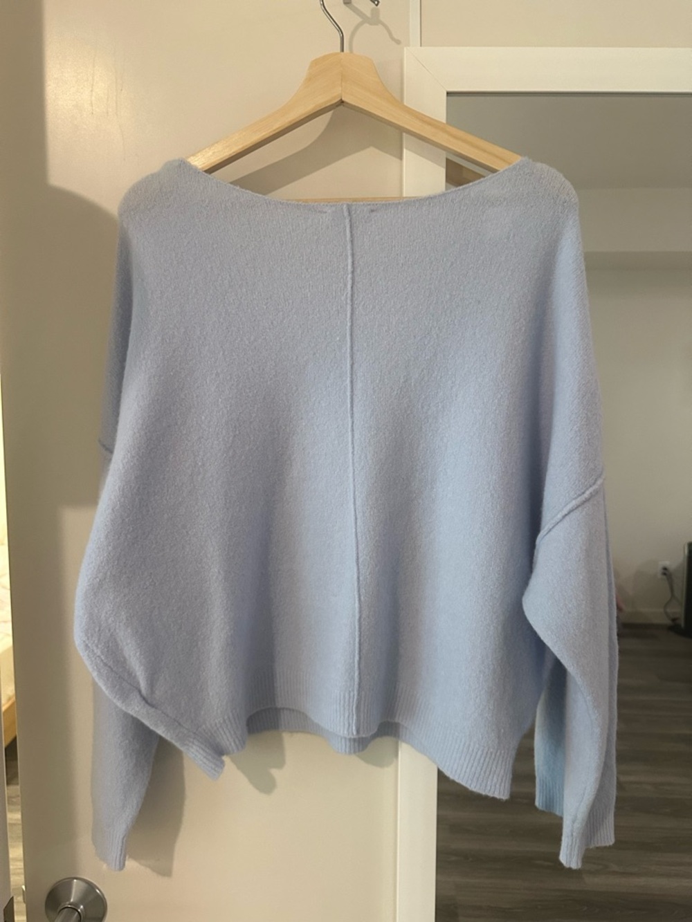 LIKE NEW American Vintage | Damsville Baby Blue Sweater - Picture 3 of 4